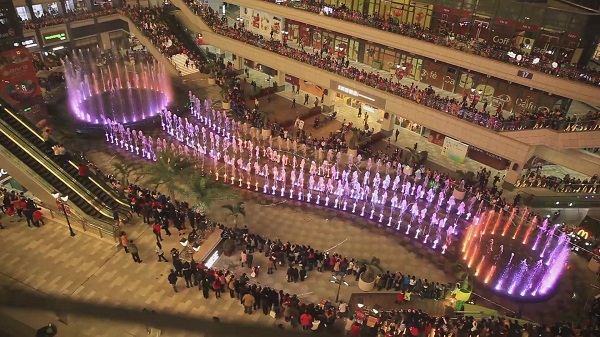 四川廣場噴泉安裝